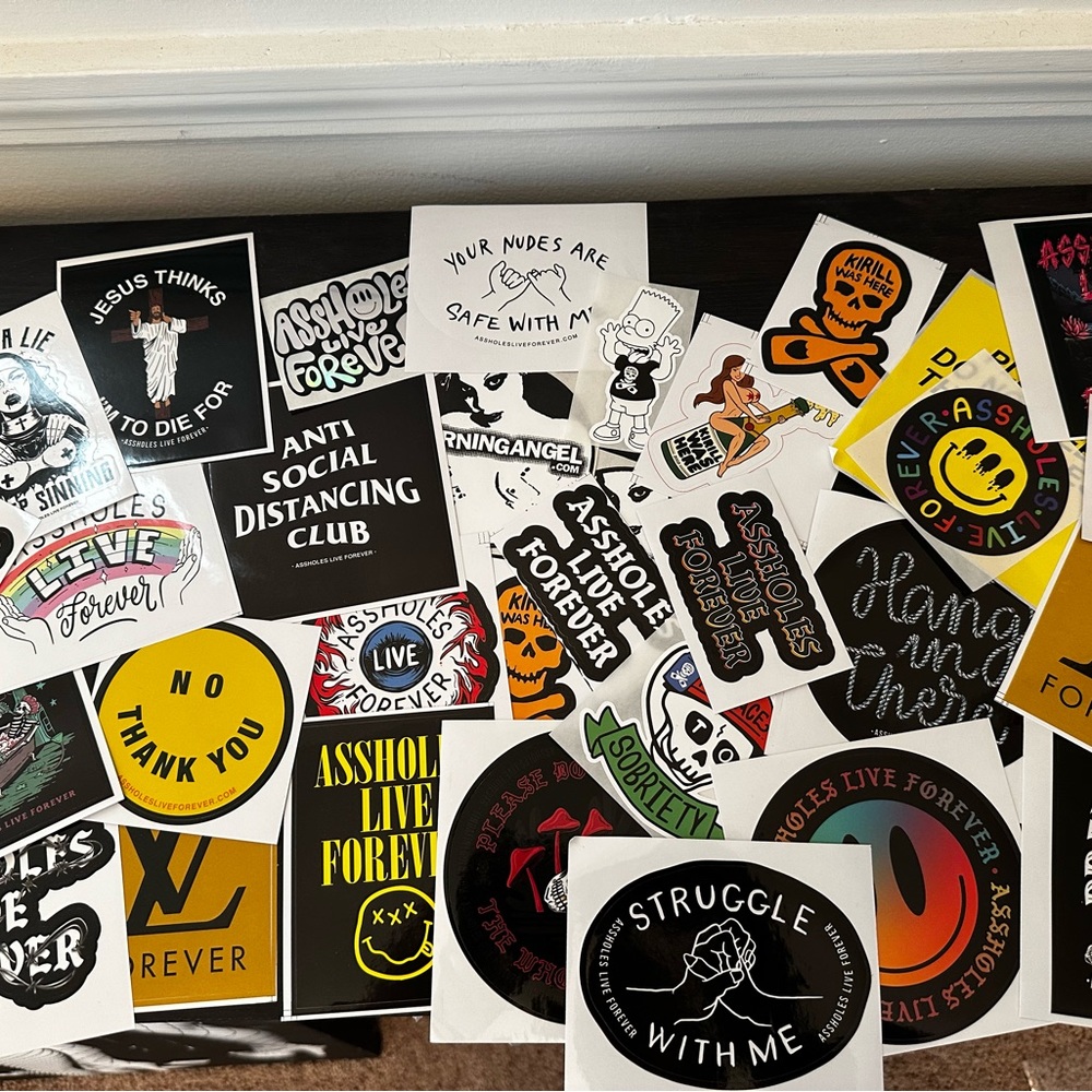 STICKER PACK OF 5 (Randomly selected)